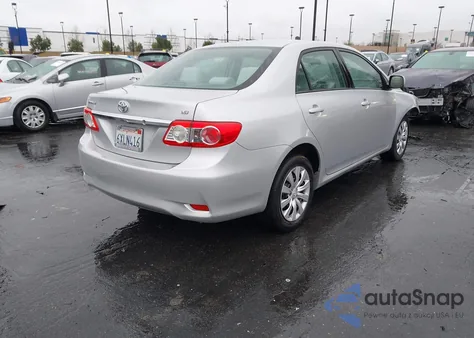 2012 Toyota Corolla Le z USA, uszkodzony, nr VIN 5YFBU4EE7CP062997